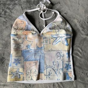 Vintage halter top
